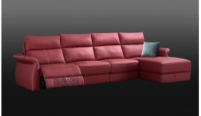 Coltar living cu recliner si lada Tomis